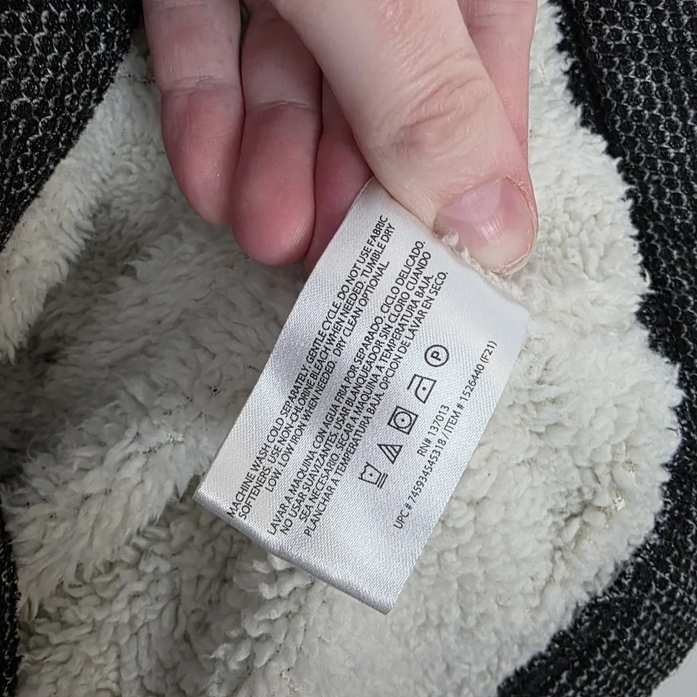 Orvis Classic Collection Men's Black Fleece Lined 1/4 Zip Outdoor Pullover‎ Sz L